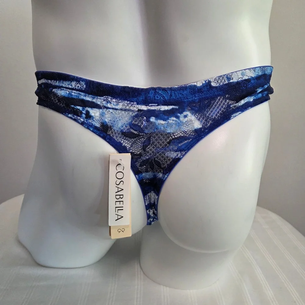 Cosabella x Studio 189 Luxury Italian Floral Lace G-String Premium Underwear